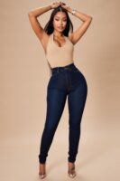 Pants in Blue 55% cotton