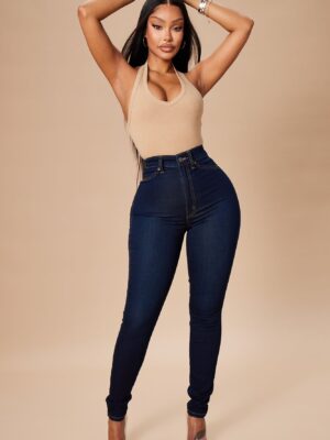 Pants in Blue 55% cotton