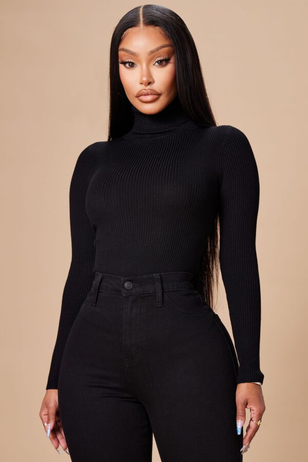 Sweater with a turtleneck
