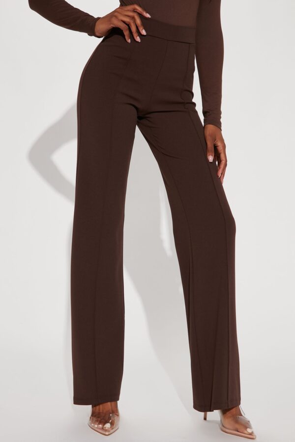 Wide-Leg Dress in Chocolate