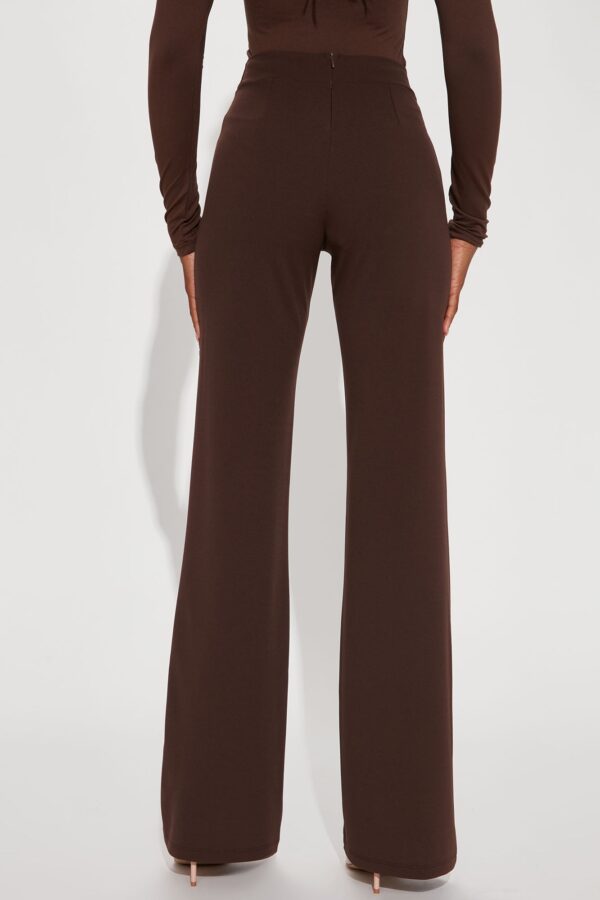 Wide-Leg Dress in Chocolate