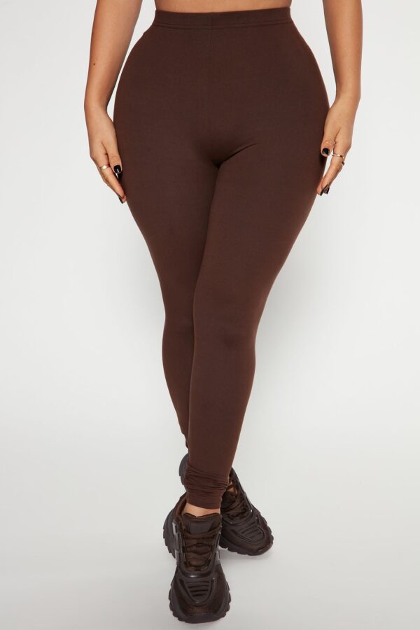 Leggings in Chocolate