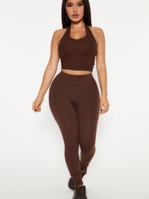 Leggings in Chocolate