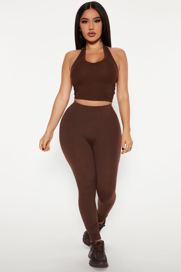 Leggings in Chocolate