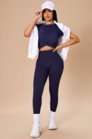 Leggings in Navy 90% polyester