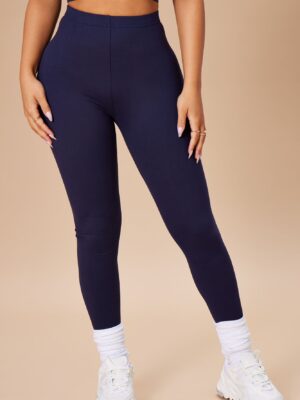 Leggings in Navy 90% polyester