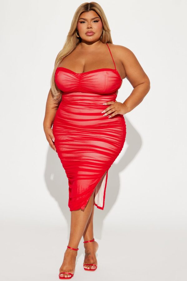 Dress in Red 95% nylon