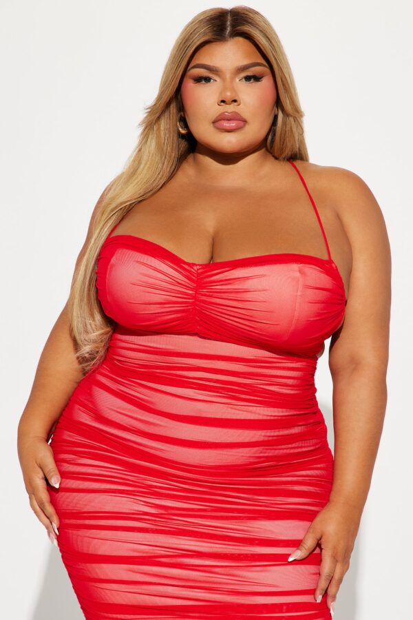 Dress in Red 95% nylon
