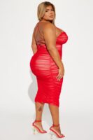 Dress in Red 95% nylon