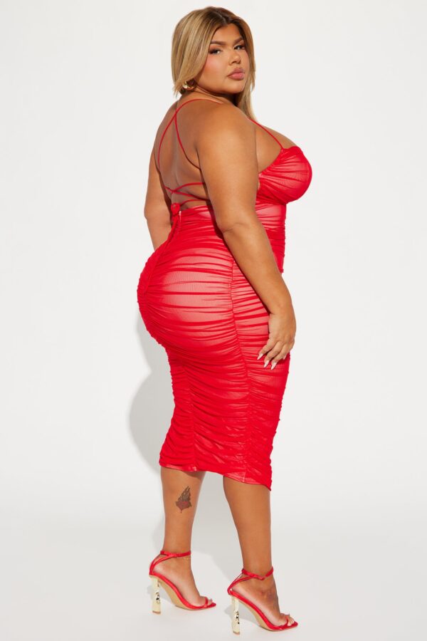 Dress in Red 95% nylon