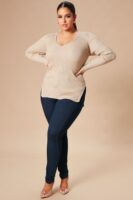 Ladies Kit Khaki Pullover