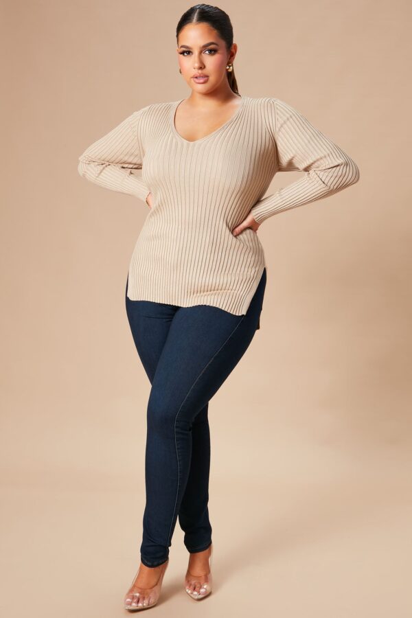 Ladies Kit Khaki Pullover