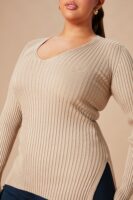 Ladies Kit Khaki Pullover