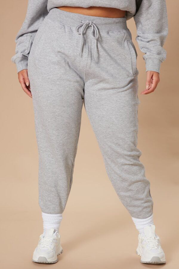Heather Grey Pants with oversized