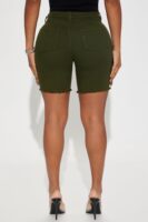 Ladies Kit Olive Shorts