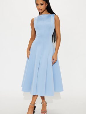 Dress in Blue 95% polyester