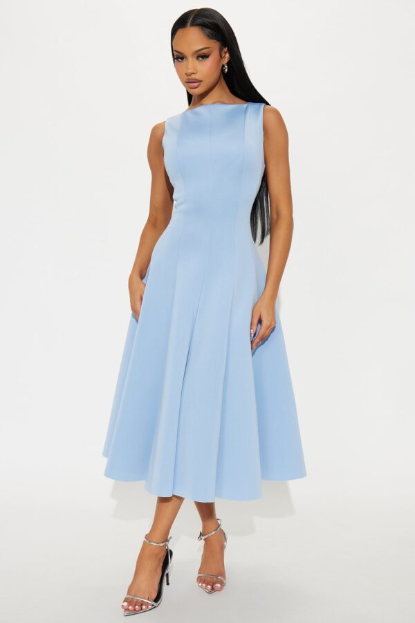 Dress in Blue 95% polyester