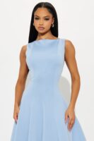 Dress in Blue 95% polyester