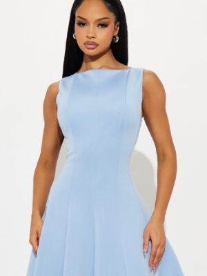 Dress in Blue 95% polyester