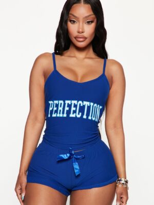 Shorts in Blue 95% polyester