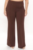 Chocolate Wide-Leg Dress