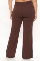Chocolate Wide-Leg Dress