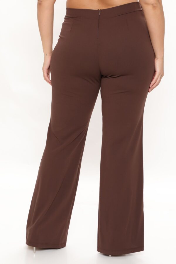 Chocolate Wide-Leg Dress