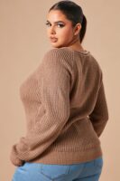 Ladies Kit Khaki Sweater