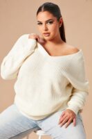Ladies Kit Ivory Pullover