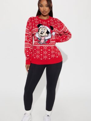 Pullover in Red 60% cotton