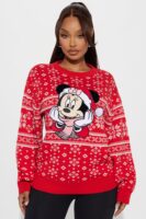 Pullover in Red 60% cotton