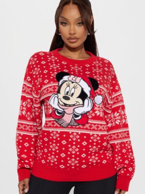 Pullover in Red 60% cotton