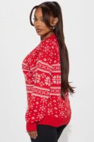 Pullover in Red 60% cotton