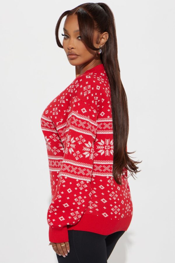 Pullover in Red 60% cotton