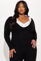 Jumpsuit with contrast trim