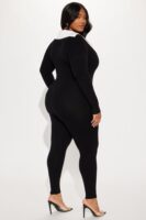 Jumpsuit with contrast trim