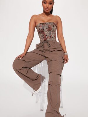 Pants in Brown 100% nylon