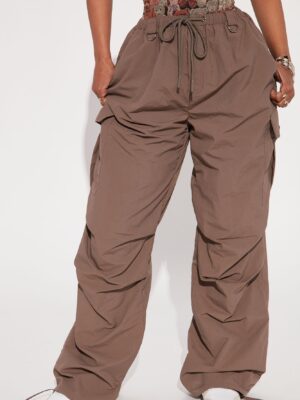 Pants in Brown 100% nylon