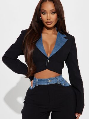 Black Jumpsuit with v-neck