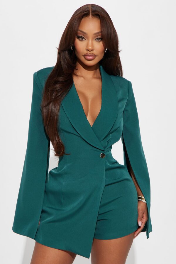 Blazer in 97% polyester
