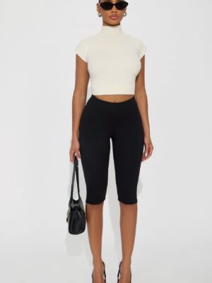 Leggings in Black 67% rayon