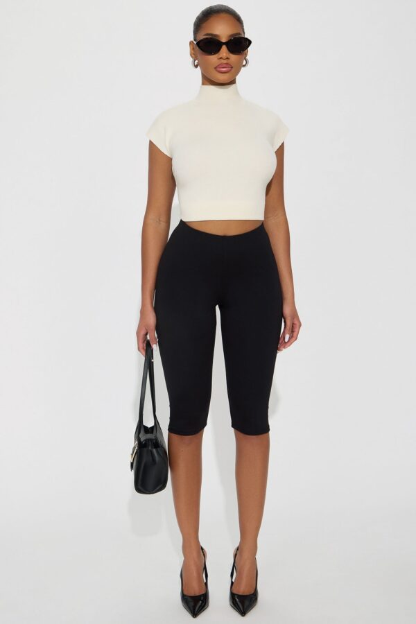 Leggings in Black 67% rayon