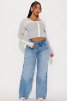 Ladies Kit Gray Cardigan