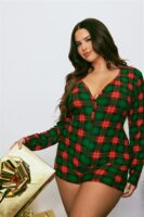 Ladies Kit Red Romper