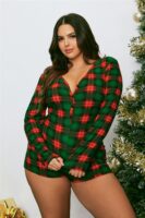 Ladies Kit Red Romper