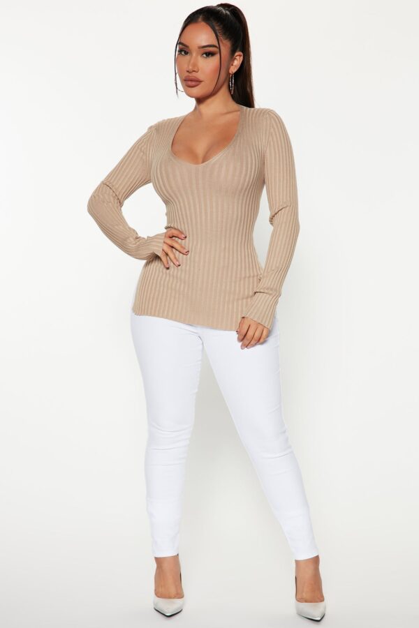 Ladies Kit Khaki Pullover