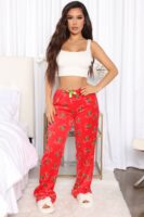 Pants in Red 100% polyester