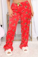 Pants in Red 100% polyester