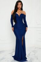 Dress in Navy 82% nylon
