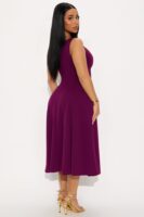 Dress with pleated
